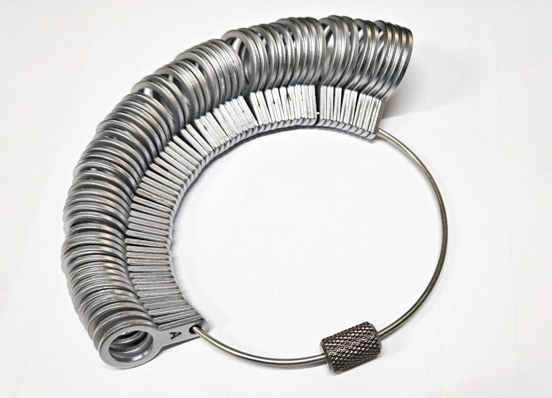 Ring Size A-Z & 1-6 Half Sizes